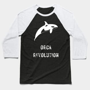 orca killer whale revolution Baseball T-Shirt